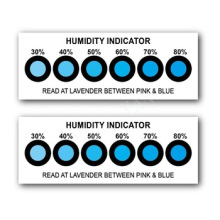 4 dots moisture indicator card CDF-HIC